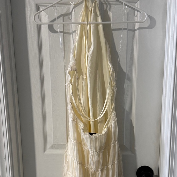 Peppermayo Ivory Aulie Maxi Dress Size 2 - Picture 4 of 5